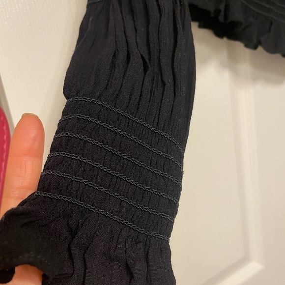 New - RUCHED RUFFLED BLOUSE - Picture 5 of 6